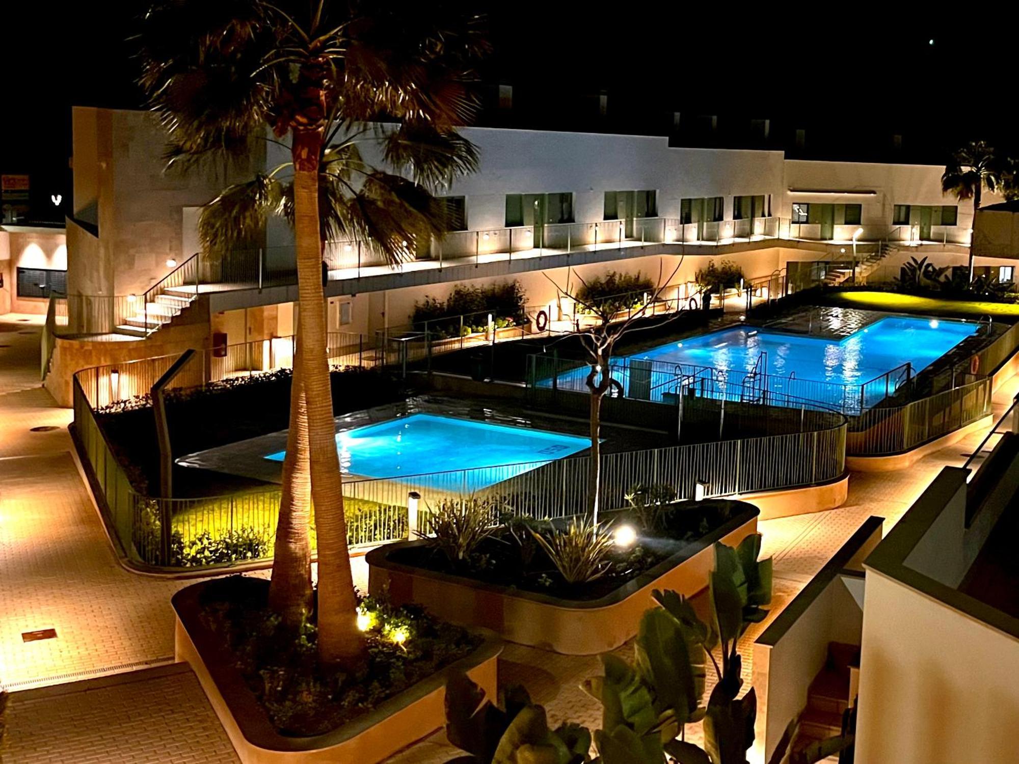 Lovely New Luxery Beach Apartment In Mojacar Playa Next To The Best Beach Exterior foto
